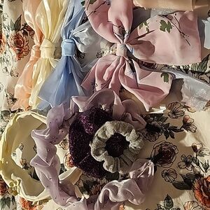 8 piece hair accessories